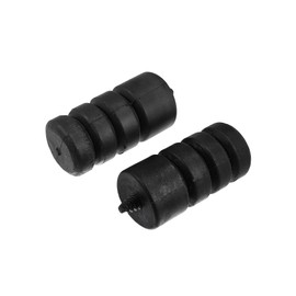 Hihaha Tailgate Spare Tire Bump Stop Kit for Jeep Wrangler JL 2018-2023 Spare Tire Carrier Extended Polyurethane Bump Stop 2PCS Replacement Durable Material