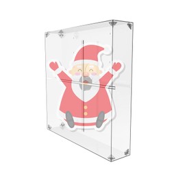 Missyou 3D Hologram Fan Protective Cover for Collectibles Assemble Clear Acrylic Box Alternative Glass Case for Holographic Projection (Suitable for 22" and below holo fan (H 23.2"*W 7.8*L 23.2"))