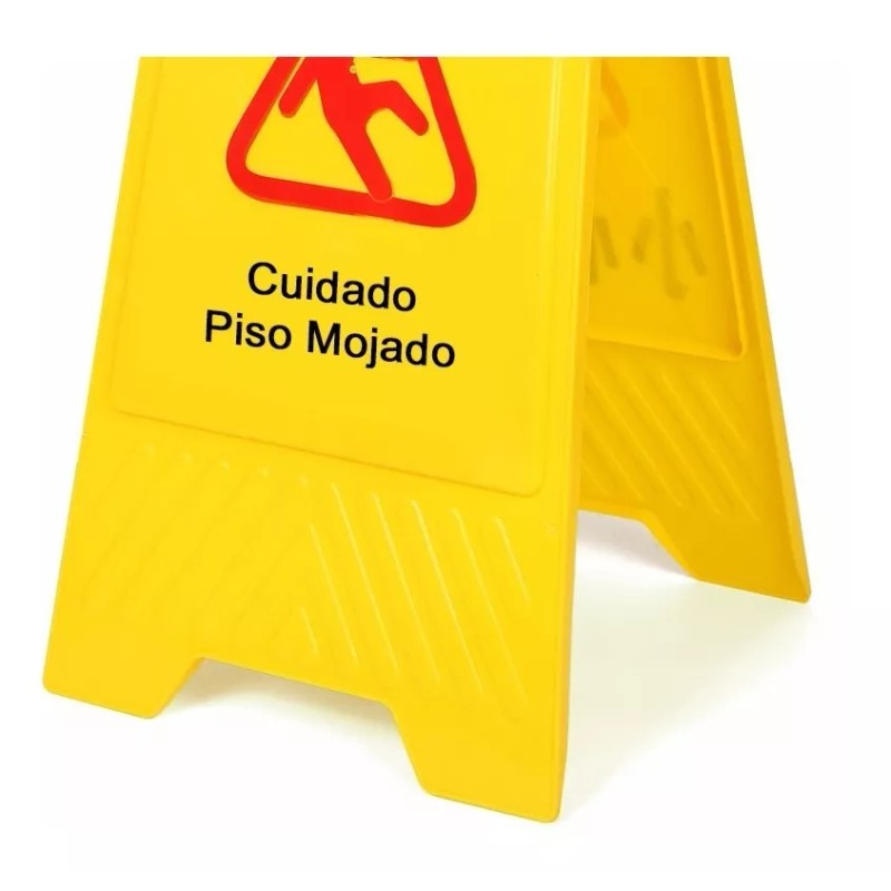 IPERJIU Letrero Señalamiento Piso Mojado Precaución