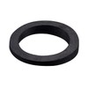 Bathtub Sponge Gasket Replacement for Overflow Plate, Rubber, Black