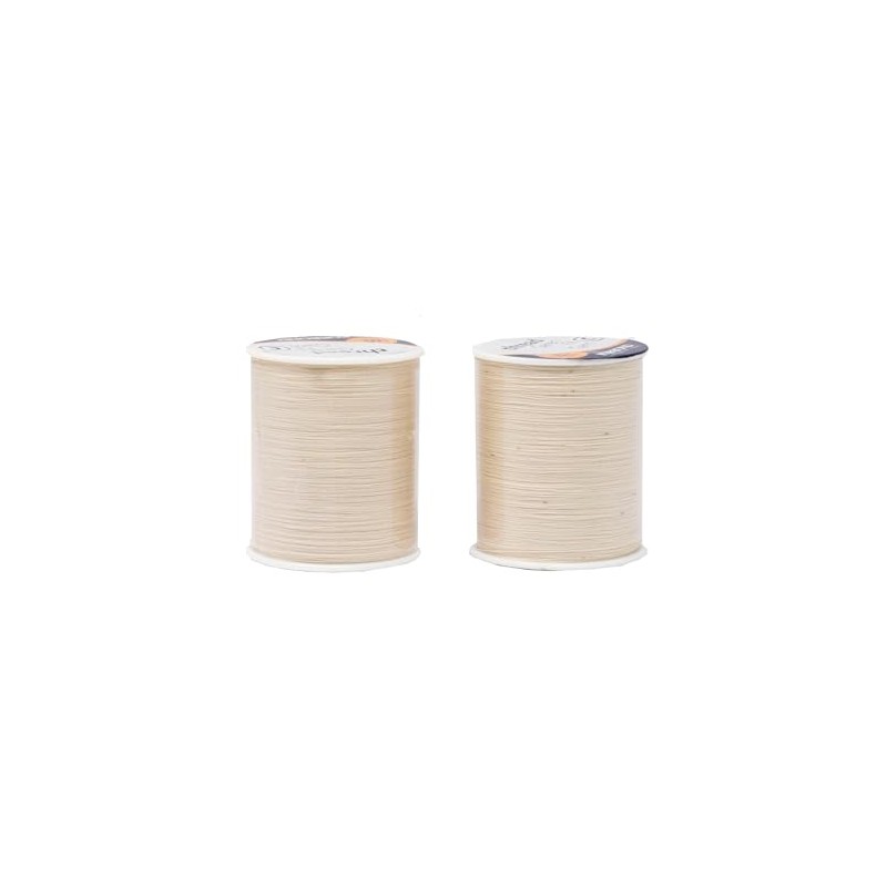 Korbond 320m Sewing Thread –2 x 160m Spools - Cream