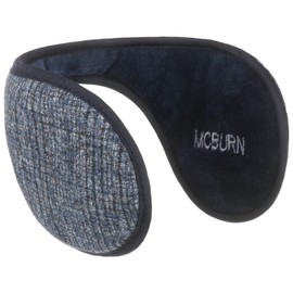 McBURN Veramon Ear Muffs Ear Warmers Ear Protection Women / Men - Made in Italy Winter Autumn Winter, darkblue