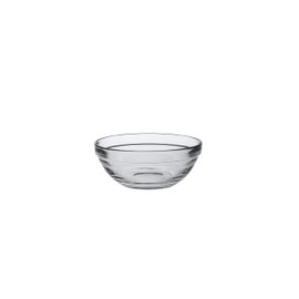 Duralex Lys clear stackable bowl 12 cm (4 3/4" -10 7/8 oz - 31 cl), pack of 6