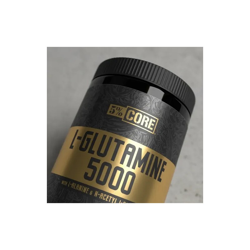Core 5% L-glutamina 5000 Polvo 500g