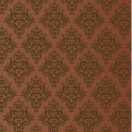 Large Wall Damask Stencil Faux Mural Design #1005 10" x 12"
