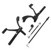 FENGREN Motorcycle Black Forward Controls Complete Kit Pegs Levers Linkages