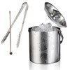 MMmall Ice Bucket, Non-Melting, Double Ice Bucket, Stainless Steel, Japanese