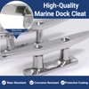 Boat Cleat Stainless Steel Marine Cleat 4 inch Dock Cleat