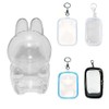 Ropniik Pack of 5 Transparent Storage Set for Dolls, Transparent