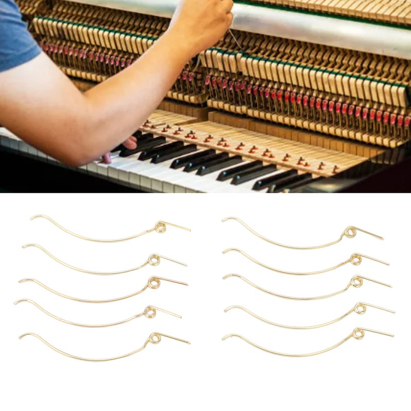 70Pcs Piano Spring Hammer Butt Springs Upright Pianos Repair Parts