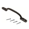 Dzina Hot Bed HandleHot Bed Handle 150mm Black Black Japanned