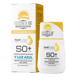Fotosun Fluid Protector Solar Facial Fotoprotector Luz Azul                                                                                           