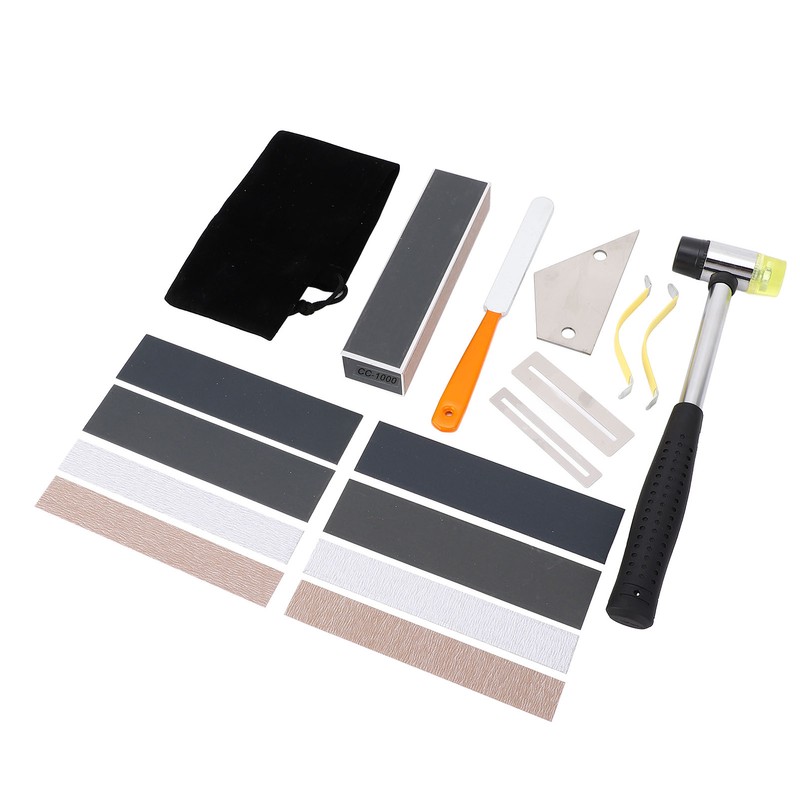 17Pcs Guitar Luthier Tool Set Kit Fret Installation Repair Tools