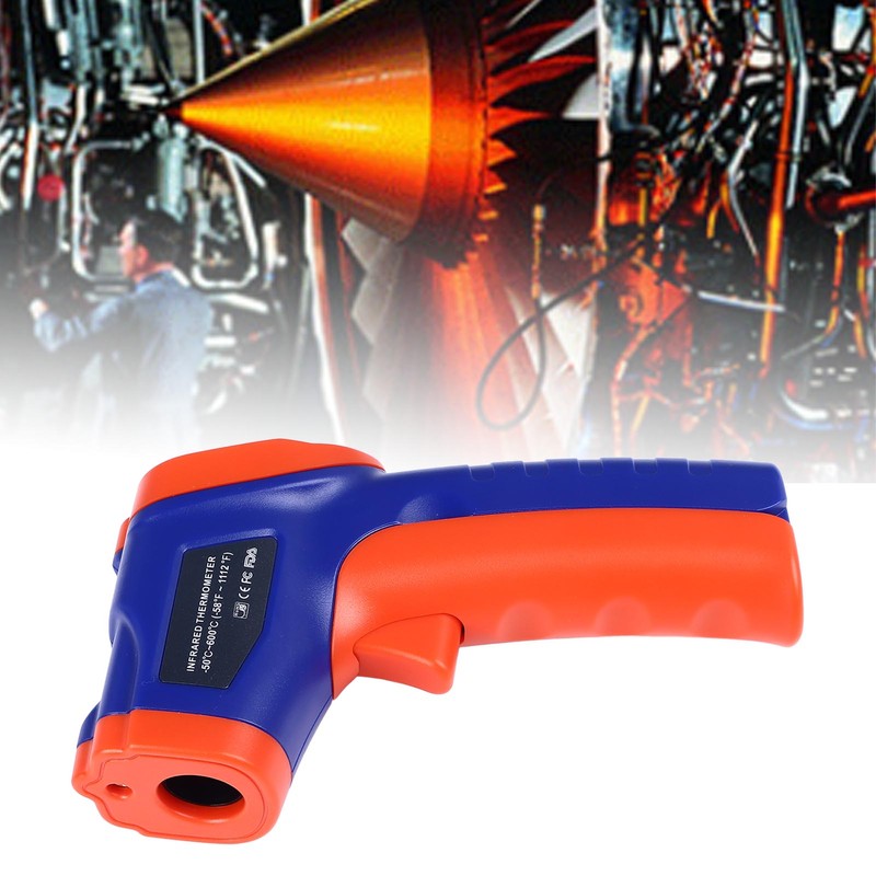 Infrared Thermometer Quick Response Handheld Temperature Measuring Gun for Cooking