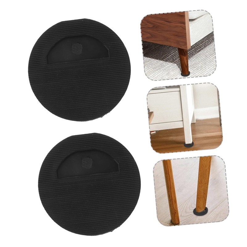 Operitacx Table Footrest 30pcs Leveling Wedge Shims Rubber Furniture Pads