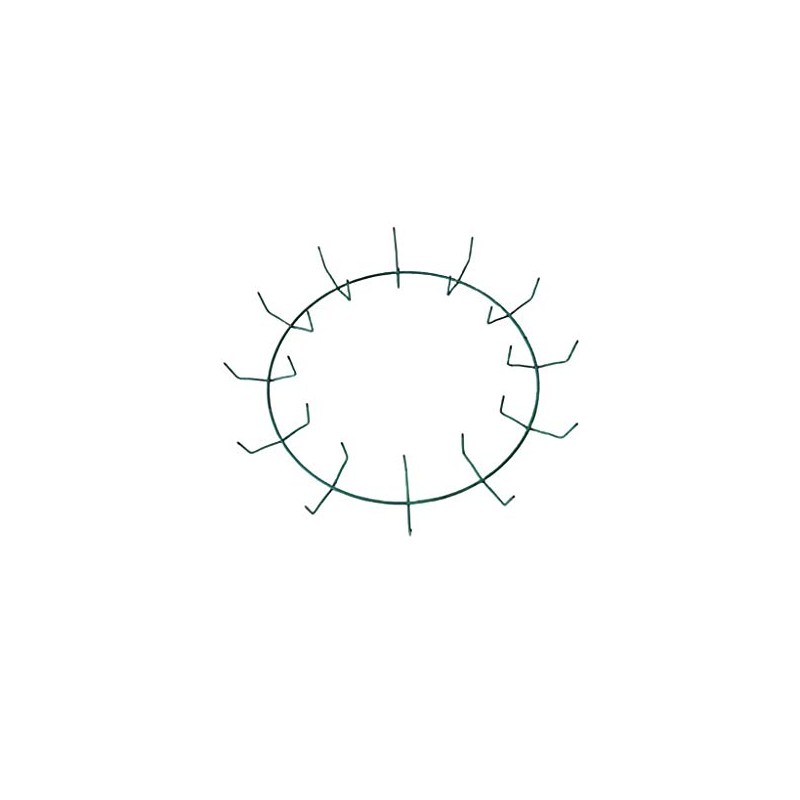 Starting Gardens 12 Inch Wreath Form - Heavy Duty Wire