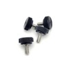 M4 Light Saber Retention Screws Black Knurled Thumb Screw Bolt