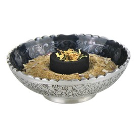 High Quality Smoking Set 5-Piece Complete Set with Incense Bowl, Fire Sand, Charcoal, Tongs and Incense