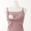 Gunze KIREILABO KB7158 Women's Maternity Bra Cami, charcoal gray