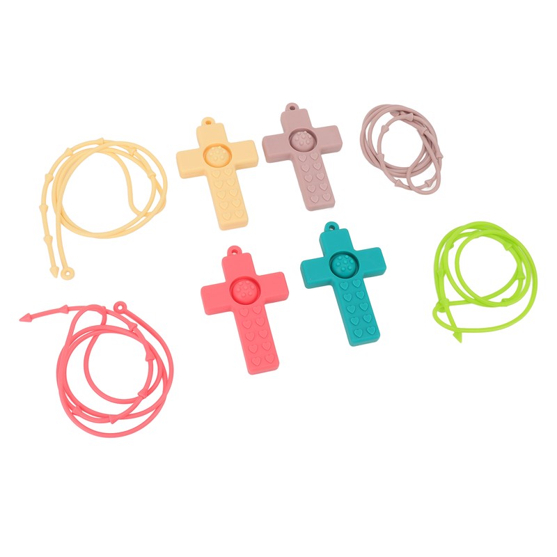 4Pcs Silicone Baby Teether Toy Infant Teething Relief Molar Soothe