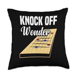 Shuffleboard Salt Wax Shuffleboard Powder Shuffleboard Throw Pillow