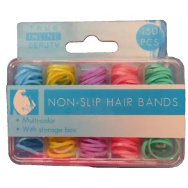 Unbranded 150 Pack Mini Rubber Bands Elastic Bands Non Slip Small Hair Ties Assorted Color