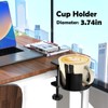 Regerly Desk Cup Holder, Pack of 2 Cup Holder, Anti