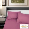 Lirex Pillow Cases (2 Pack), 1800 Thread Count Embroidered King