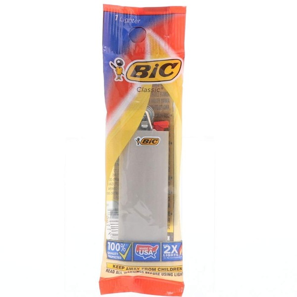 Bic Classic Disposable Lighter, Colors May Vary 1 ea (Pack