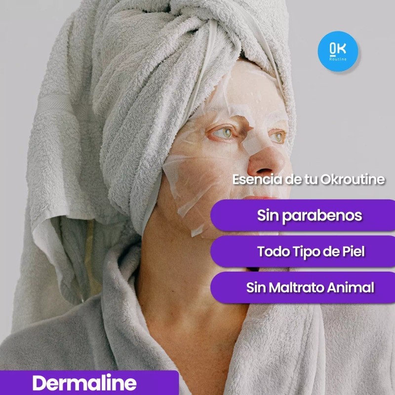 Dermaline Crystal Hydrogel Facial Mask 27g X 5pz.
