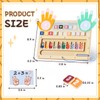 TOP BRIGHT Montessori Learning Toys for 3 4 5 +