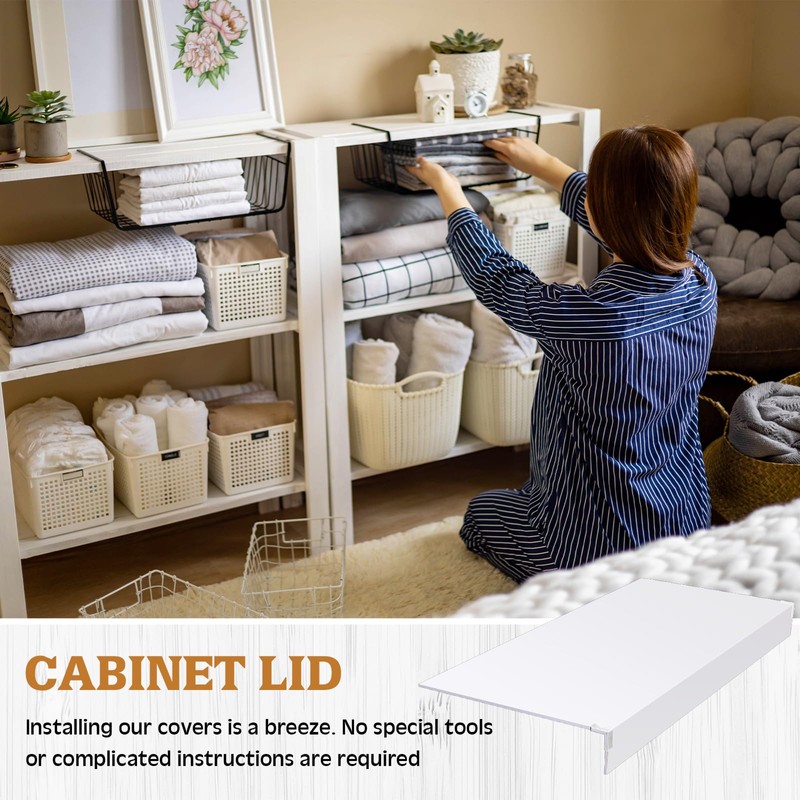 Hoolerry 5 Pcs Wire Shelf Covers Foamed PVC Wire Rack