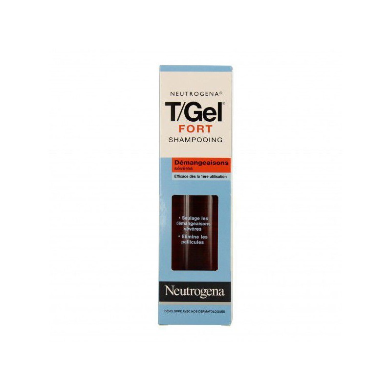 Neutrogena T/Gel Fort Shampooing Démangeaisons Sévères 250ml