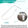 W10511923 Refrigerator Ice Machine Bin Thermistor, Compatible with Whirlpool Ice