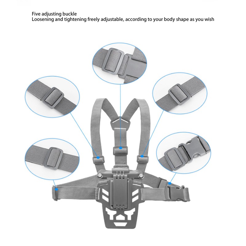 Drone RC Chest Mount Adjustable Angle Foldable Drone Controller Chest