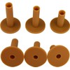 FLYTENG 6pcs Rubber Golf Tee Holders for Outdoor Sports Golf