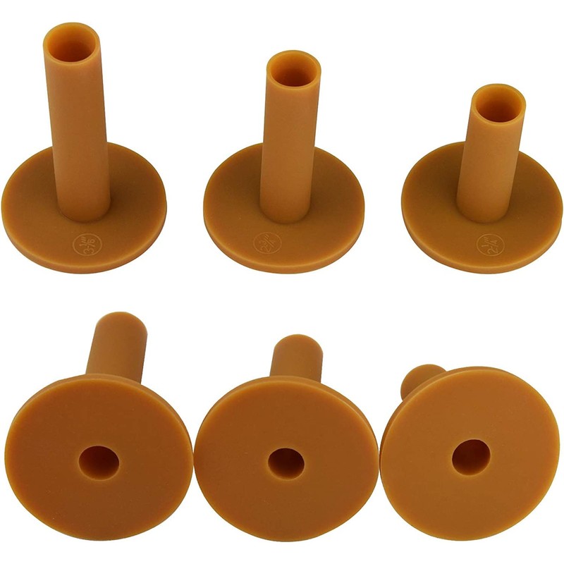 FLYTENG 6pcs Rubber Golf Tee Holders for Outdoor Sports Golf