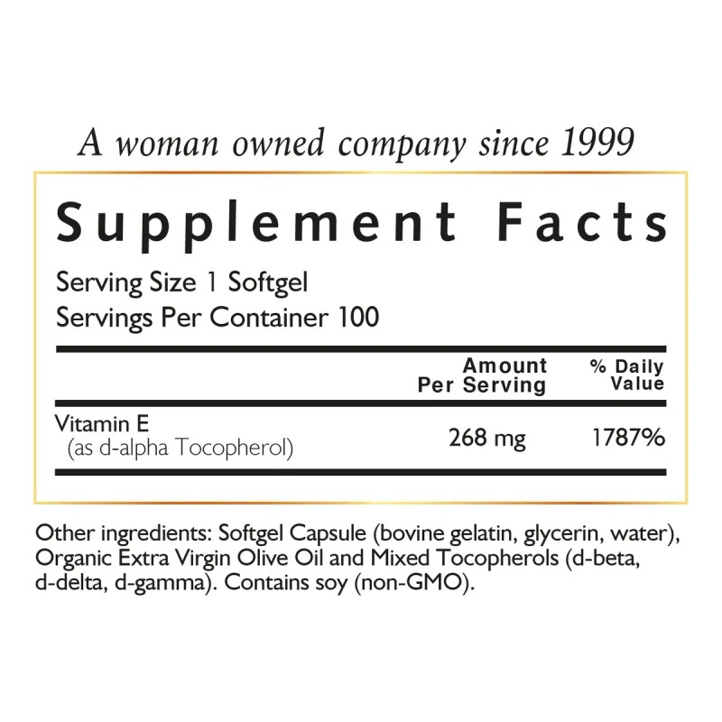 Coco March Vitamina E 400 Ui Natural Cpsulas Blandas