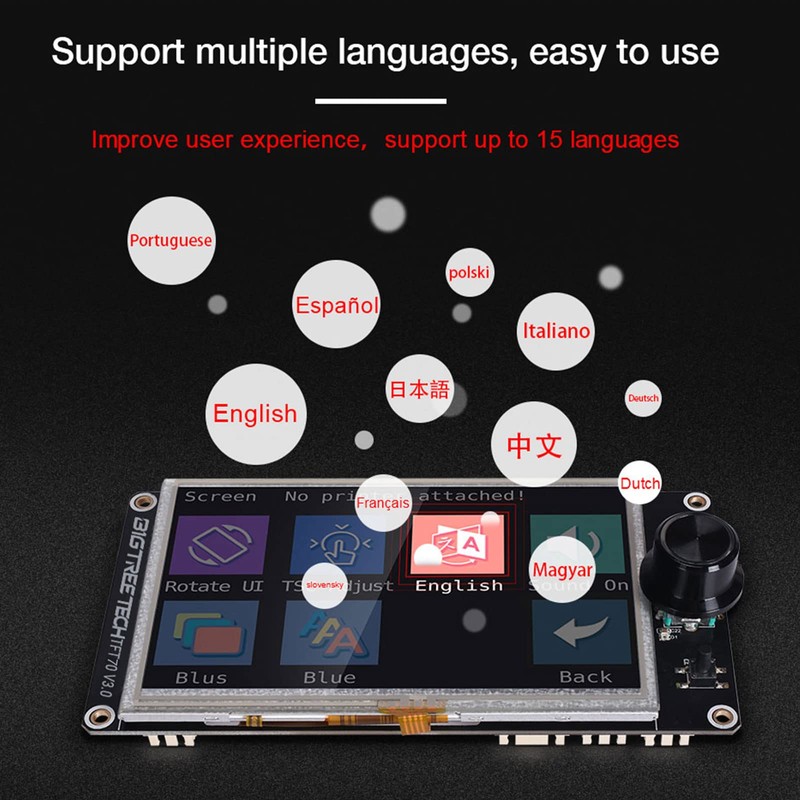 BIGTREETECH TFT70 V3.0 Graphic Smart Display Mainboard for Creality Ender
