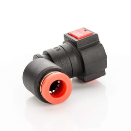 5x Fuel Cable Connector Hose Coupling Quick Release 9.5 x 8 mm Angle