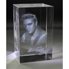 VIP-LASER Elvis Presley 3D-Autogram XL glass crystal