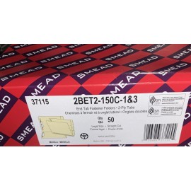 Smead 37115 Manila End Tab Fastener File Folders With Reinforced Tab - Legal NEW