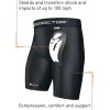 Shock Doctor Men's Compression Shorts With Protective Cup Breathable Athletes