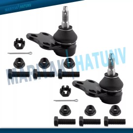BOXI Pair 2 Front Suspension Lower Ball Joints For Skylark Cavalier Malibu Grand Am