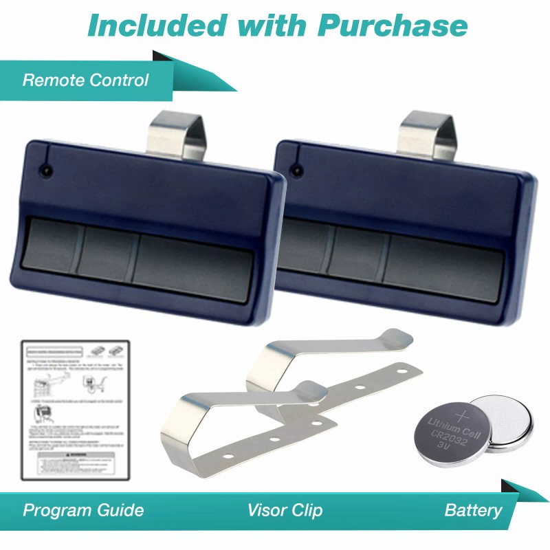 ECS 2 For 953D 956D Chamberlain Compatible 3 Btn Garage