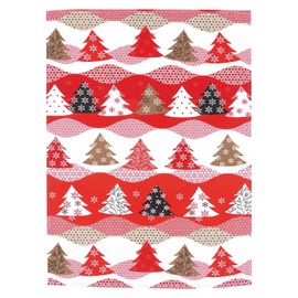 Kracht Half-Linen Kitchen Towel Winter Forest 50 x 70 cm Pack of 3