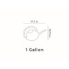 The HC Companies Gal Gr Poly Watering Can