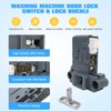 2 Pack AP6329665 Washer Door Lock & 5304505088 Latch Replacement
