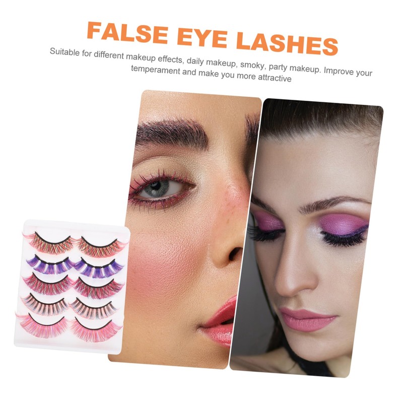WOONEKY Curl Russian Voluminous Faux Lashes Mixed Pack for Eye