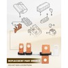 Main Fuse 200 AMP Fit for Volkswagen Jetta 2011-2018 Passat